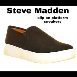STEVE MADDEN SLIP ON SNEAKERS